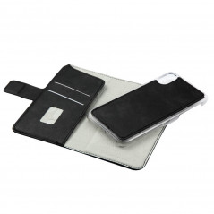 Onsala Magnetic Plånboksfodral 2-i-1 till iPhone X / XS Midnight Black