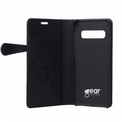 Cases - Buffalo magnetisk 2-i-1 læderpungetui til Samsung Galaxy S10+ Plus