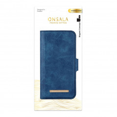 Covers - Onsala 2-i-1 magnetisk pungetui til iPhone 6/7/8/SE2/SE3 Royal Blue