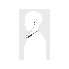 Hovedtelefoner - Sony C200 trådlösa in-ear Bluetooth-hörlurar white