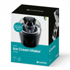 Ismaskine - Glassmaskin från Champion med 1.5L och är redo på 15-30min