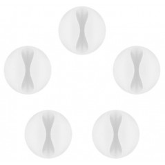 Kabelholder organisator 5-pak
