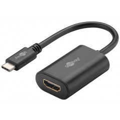 TV og lyd - Goobay USB-C til HDMI-adapter 4k Ultra HD @60Hz og 3D