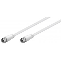 Antennekabel med F-stik SAT Koaksialkabel