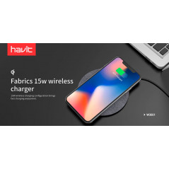 Havit QI trådløs oplader til telefoner 15W