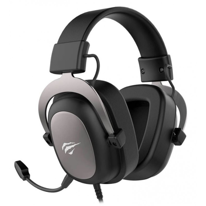 Lyd - Havit gamingheadset 7.1 Black + Gunmetal med USB & 3.5mm