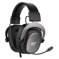 Lyd - Havit gamingheadset 7.1 Black + Gunmetal med USB & 3.5mm