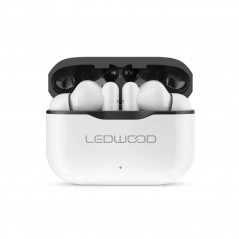 Bluetooth hovedtelefoner - LEDWOOD Capella trådløst bluetooth headset og høretelefoner, hvid