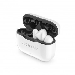 Bluetooth hovedtelefoner - LEDWOOD Capella trådløst bluetooth headset og høretelefoner, hvid