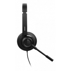 Chat-headsets - Deltaco stereoheadset med mikrofon