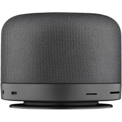 USB-C skærmadapter - USB-C 12-i-1 Multiport Dock med trådlös snabbladdning, strömförsörjning 100 W och multimediahögtalare