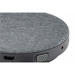 USB-C skærmadapter - USB-C 11-i-1 Multiport Dock med trådlös snabbladdning och strömförsörjning 100 W