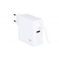 iiglo universel USB-C-oplader til pc, telefon og tablet, USB-C 65W 1.8m