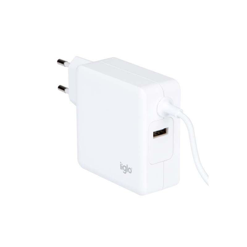 USB-C-opladere - iiglo universal USB-C laddare till PC, telefon och surfplatta, USB-C 90W 1.8m