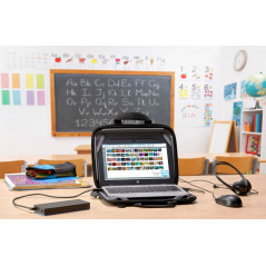 Brugt laptop 12" - HP Chromebook 11 G5 med touch (Beg med små märken på skärm och mura)