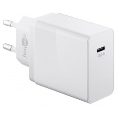 Opladere og kabler - Strømadapter med USB-C PD (Power Delivery) 25W, hurtig opladning