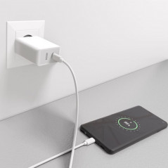 Opladere og kabler - Strømadapter med USB-C PD (Power Delivery) 25W, hurtig opladning