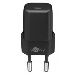 Opladere og kabler - Kompakt strømadapter med hurtig opladning med USB-C PD (Power Delivery) 20W