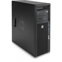 HP Z420 Workstation E5-1650 16GB 128SSD+1TB HDD med Quadro 2000 (brugt)