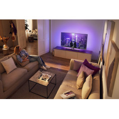 Billige tv\'er - Philips 58-tums 4K Smart UHD-TV med Ambilight