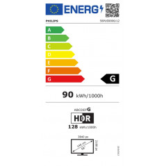 Billige tv\'er - Philips 58-tums 4K Smart UHD-TV med Ambilight