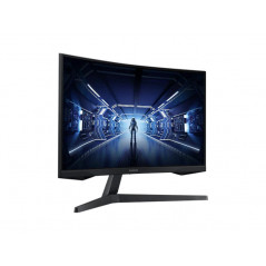 Computerskærm 25" eller større - Samsung 27" Curved 144 Hz 2K Gamingskärm 27G55