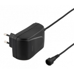 AC til DC-adapter med justerbar spænding, 6 forskellige stik