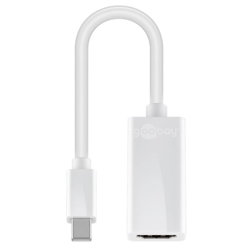 Skærmkabel & skærmadapter - Mini DisplayPort til HDMI-adapter 1.1 max resolution FHD 60Hz