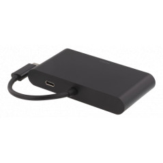 Dockingstation til computer - USB-C-dockingstation med HDMI, RJ45, 1xUSB, USB-C-port til opladning