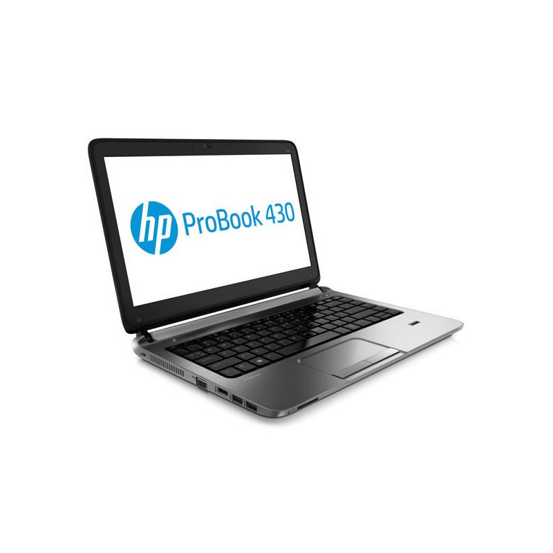 Brugt bærbar computer 13" - HP Probook 430 G2 med i5 8GB 128SSD (brugt med mura och kantskada*)