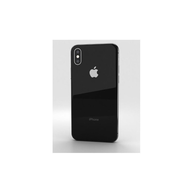 iPhone XS/X/10 - iPhone XS 64GB Space grey (Brugt with glass damage)