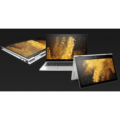 Brugt bærbar computer 13" - HP EliteBook x360 1030 G2 13.3" Touch i5 8GB 256GB SSD Win 10 Pro (beg med mura)