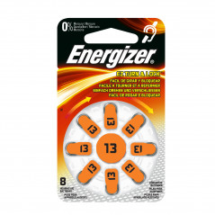 Energizer ZA13 høreapparatbatteri 8-pak