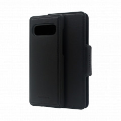 Etui med magnetisk mobilskal til Samsung S10 Plus (Black)