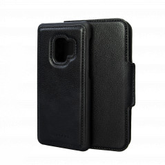 Etui med magnetisk mobilskal til Samsung S9 (Black)