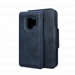 Etui med magnetisk mobilskal til Samsung S9 (Blue)