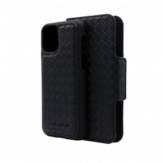 Etui med magnetisk mobilskal til iPhone 11 Pro (Black Elite)