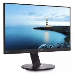 Brugte computerskærme - Philips 24-tums Full-HD IPS skärm med USB-C dockning (beg)