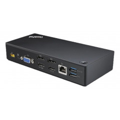 Lenovo ThinkPad USB-C-dockingstation med 90 W oplader (brugt)