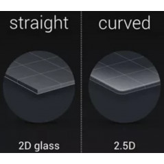 Merskal 2.5D skærmbeskytter med hærdet glas til iPhone 7 Plus/8 Plus