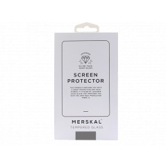 Merskal 2.5D skærmbeskytter med hærdet glas til Google Pixel 3 XL