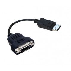 DisplayPort til DVI-adapter 15 cm (brugt)