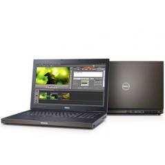 Brugt laptop 17" - Dell Precision M6700 FHD i7 16GB 256SSD Quadro K3000M med 4G-modem (beg märke lock)