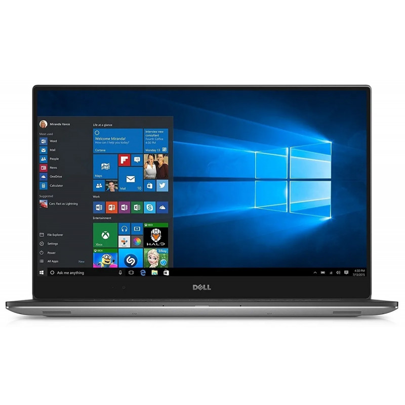 Brugt bærbar computer 15" - Dell XPS 15 Infinity 9560 Touch i7 32GB 1TB SSD 4K GTX 1050 (beg med märke lock)