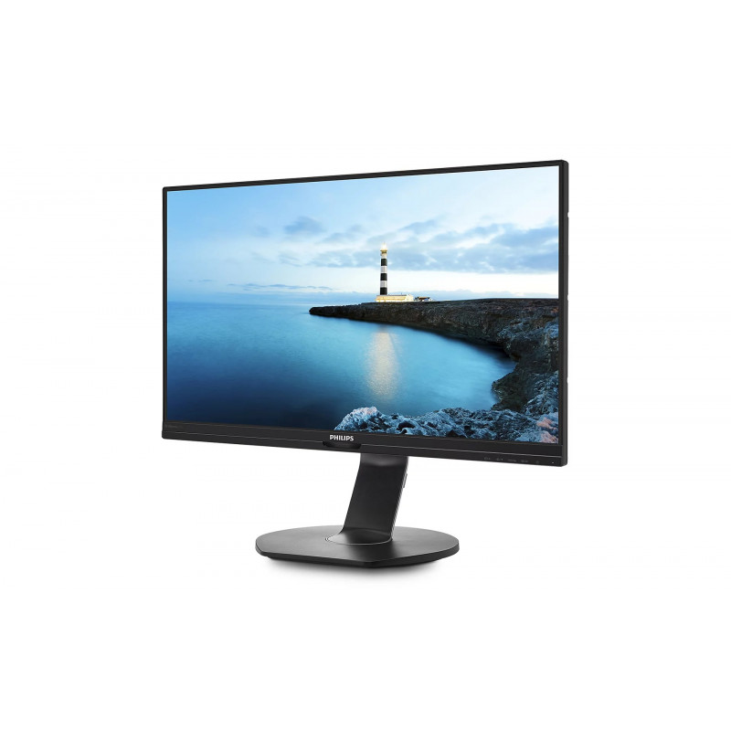 Brugte computerskærme - Philips 27-tums QHD IPS skärm med USB-C dockning (beg)