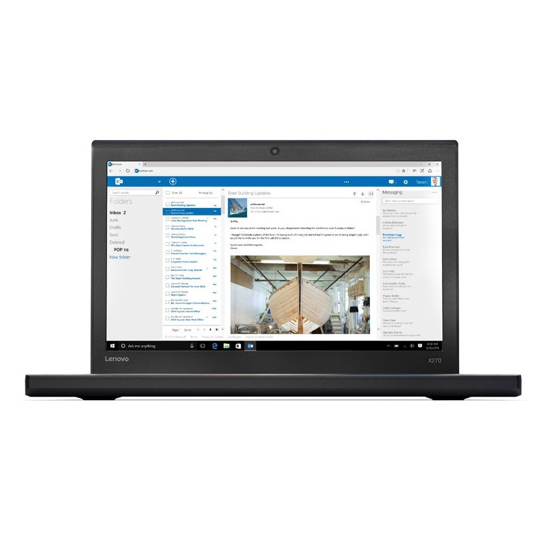 Brugt laptop 12" - Lenovo Thinkpad X270 i5 8GB 128SSD (brugt)