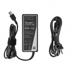 GreenCell Pro Lenovo-kompatibel 90 W computeroplader Slim Tip rektangulær