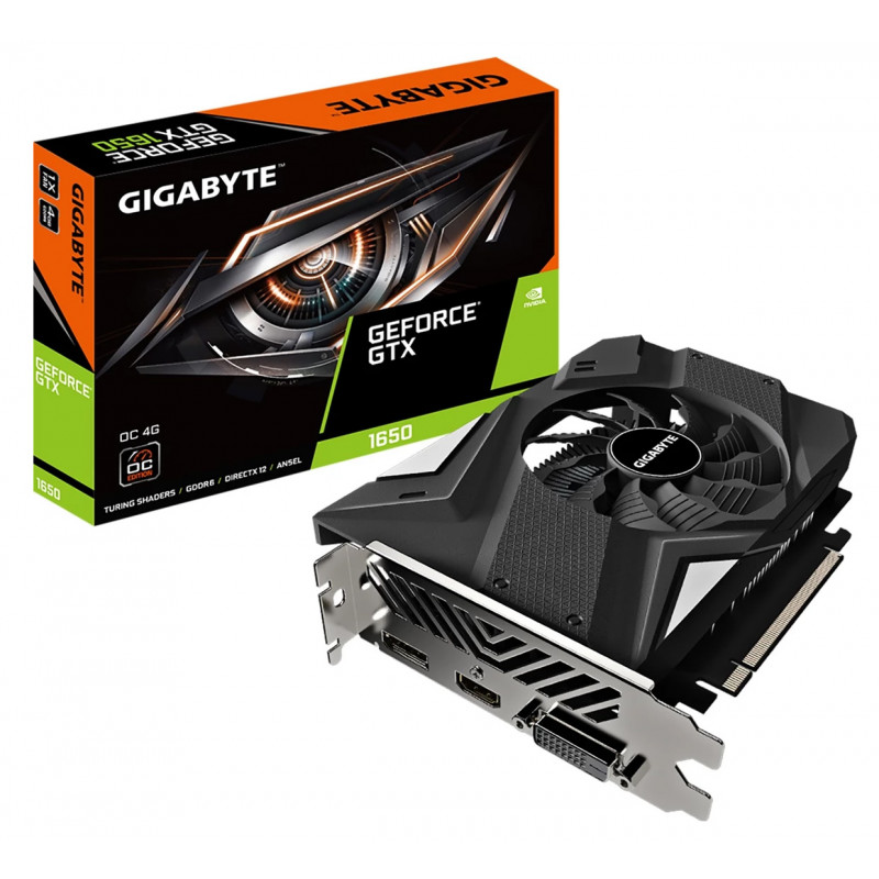 Grafikkort - Gigabyte GeForce GTX 1650 D6 OC 4GB GDDR6