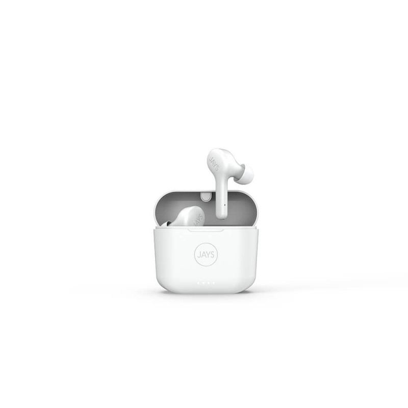 Jays Hörlur f-Five TWS Trådlös In-Ear i black or white - Jays f-Fiv... In-ear - Jays Headphone f-Five TWS Wireless In-Ear fås i sort eller hvid