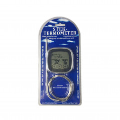 Digitalt madlavningstermometer med timer og touch-display